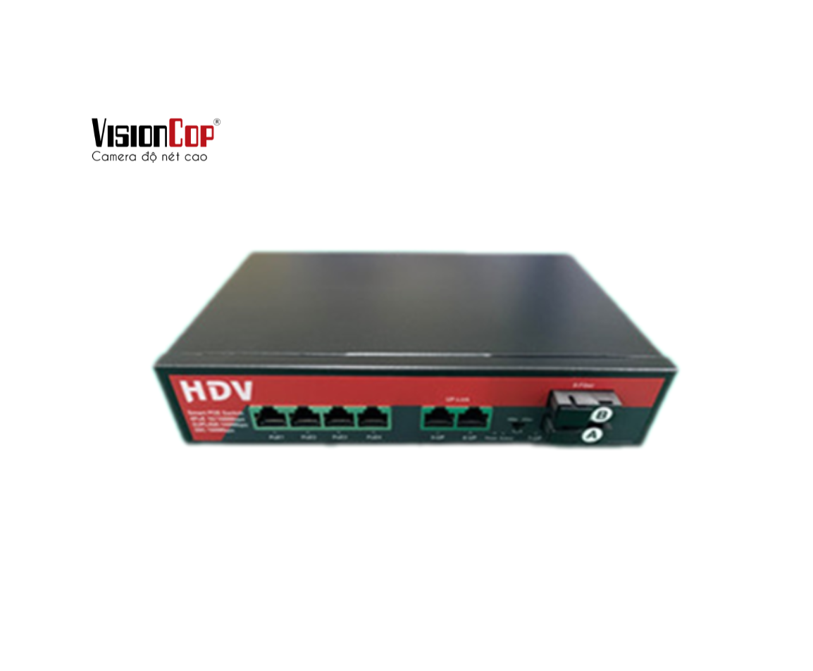 ​Switch 4  cổng PoE